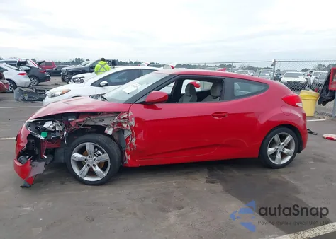 2012 Hyundai Veloster Base W/Gray from USA, damaged, VIN KMHTC6AD1CU051069